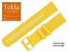 TEKLA 20 mm pasek silikonowy PG23 żółto-czarny PG23-91-20